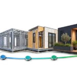 ORZA Infra modular building delivered on site