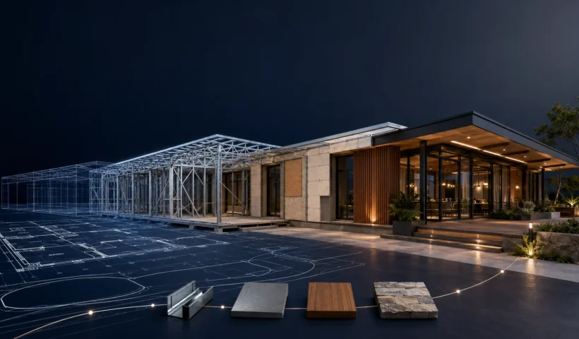 ORZA Infra prefab building exterior